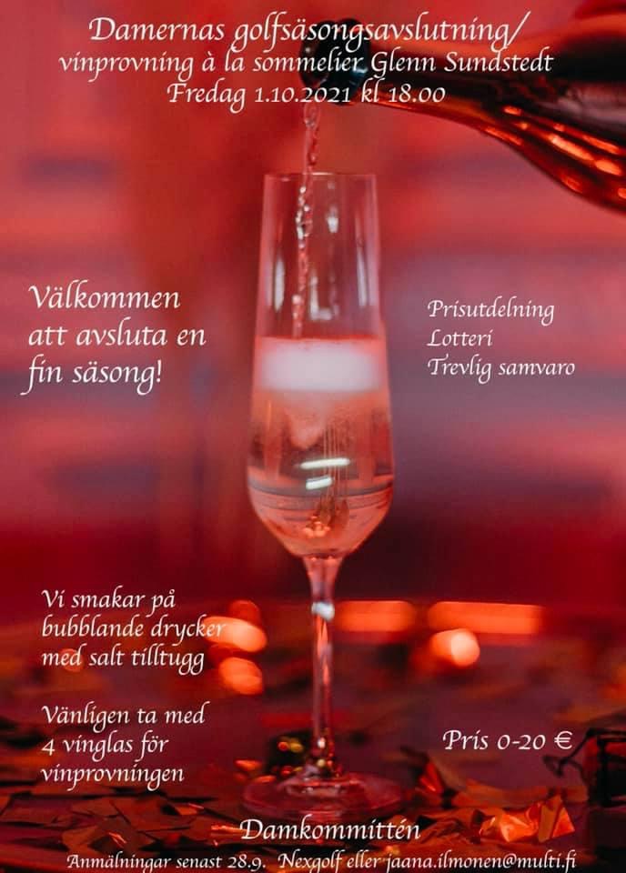 Read more about the article Damernas avslutning 1.10 Naisten päättäjäiset