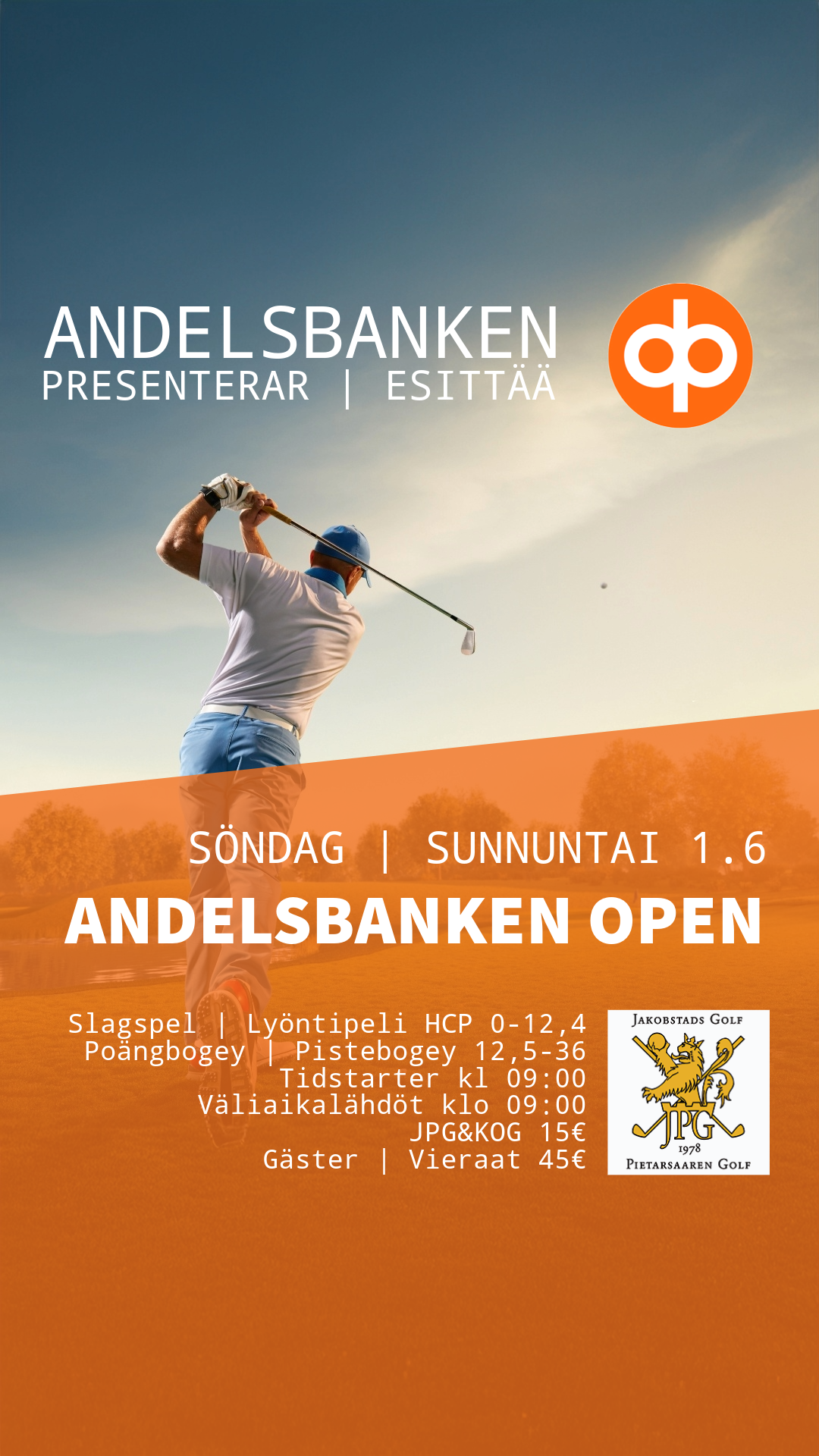 Du visar för närvarande Andelsbanken Open