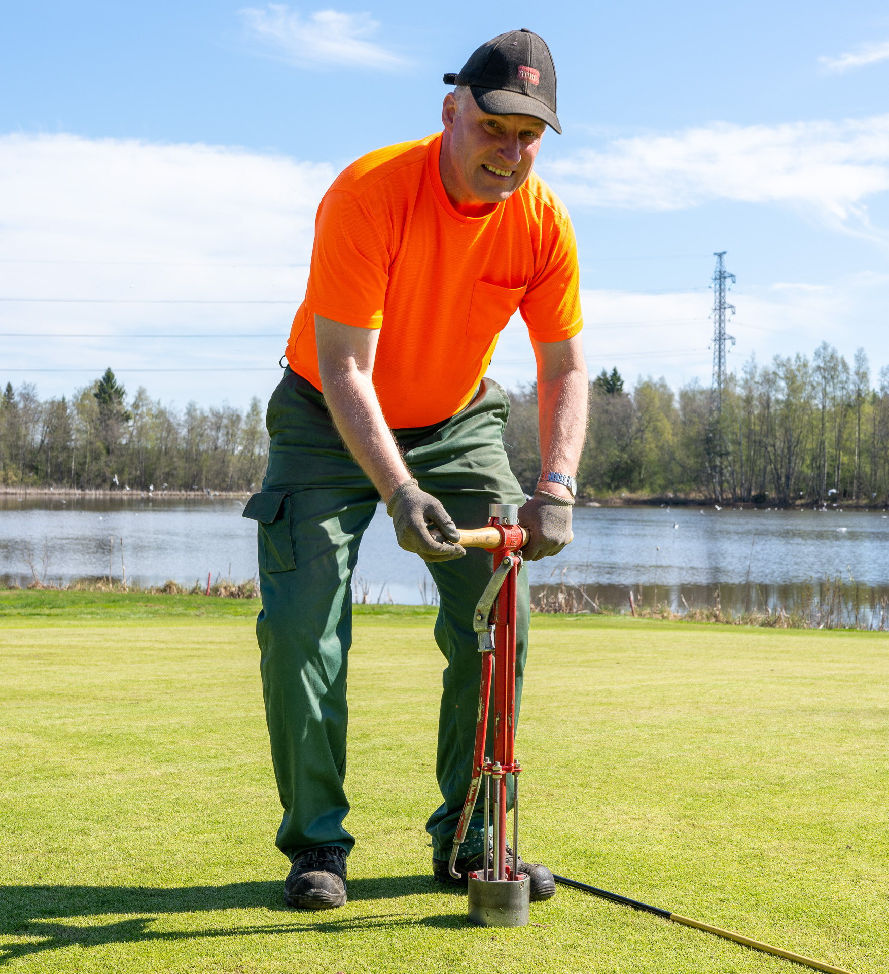 Read more about the article Kenttämestari tiedottaa, griinien holkitus