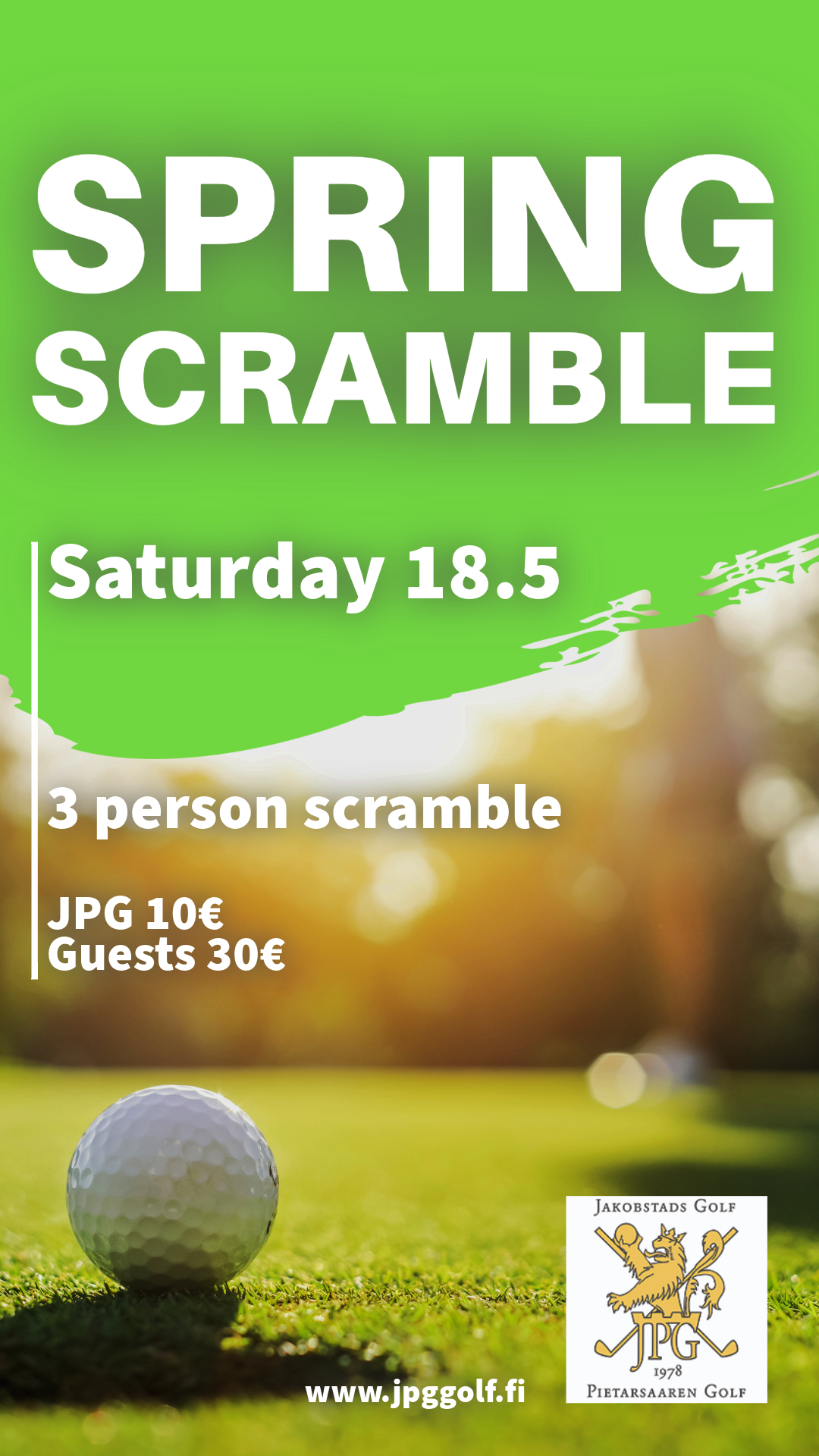 Du visar för närvarande Spring Scramble