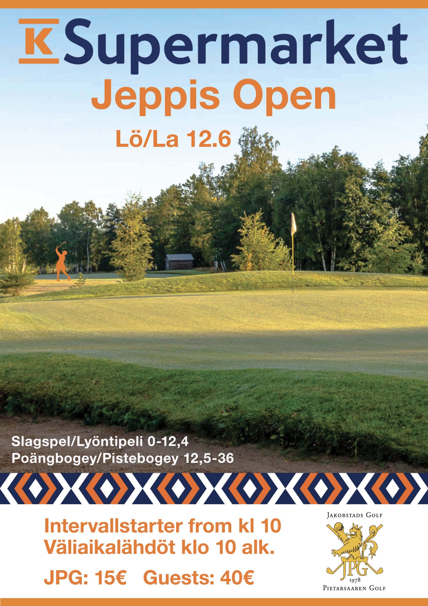 You are currently viewing K-Supermarket Jeppis Open (SIIRRETTY SUNNUNTAILLE)