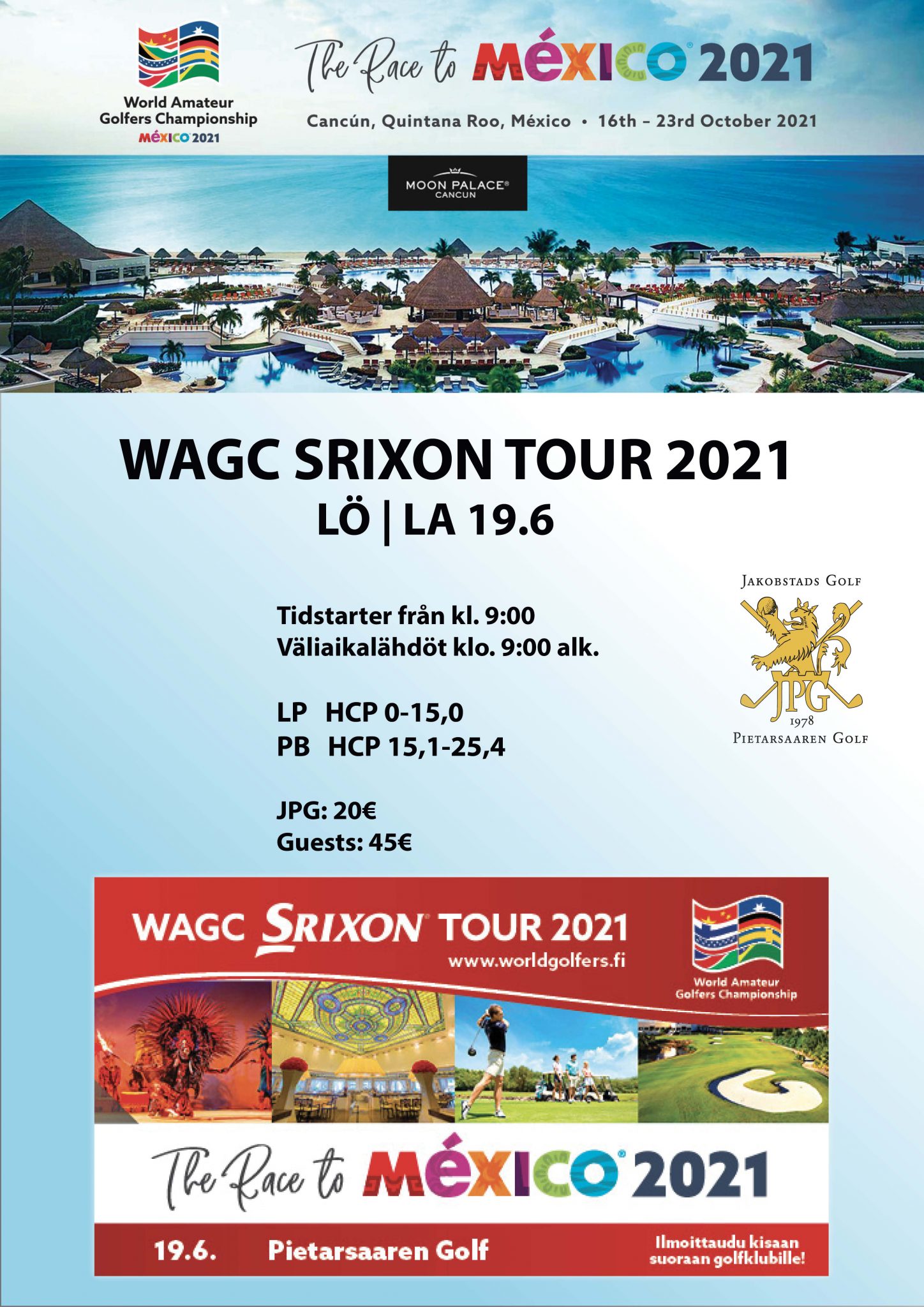 Du visar för närvarande WAGC SRIXON TOUR 2021