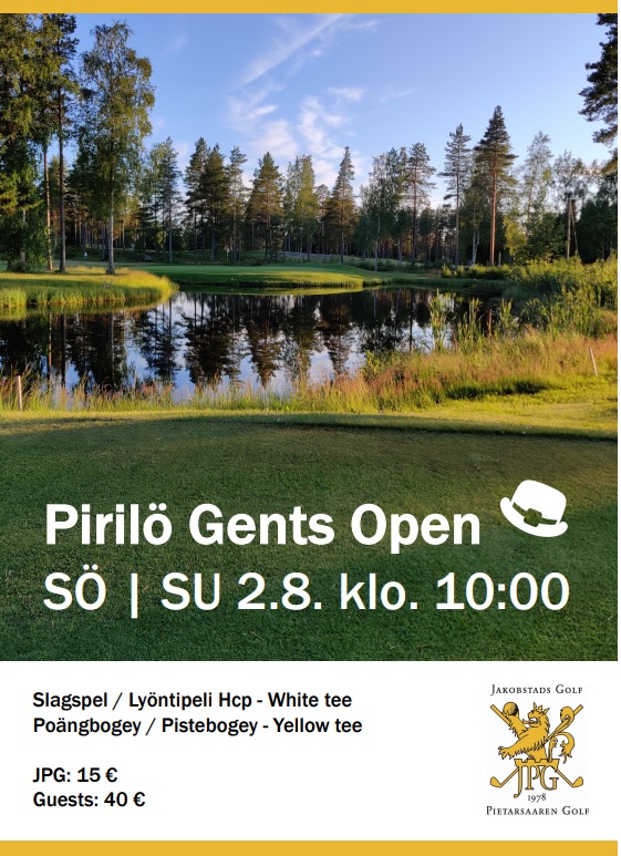 You are currently viewing Pirilö Gents Open