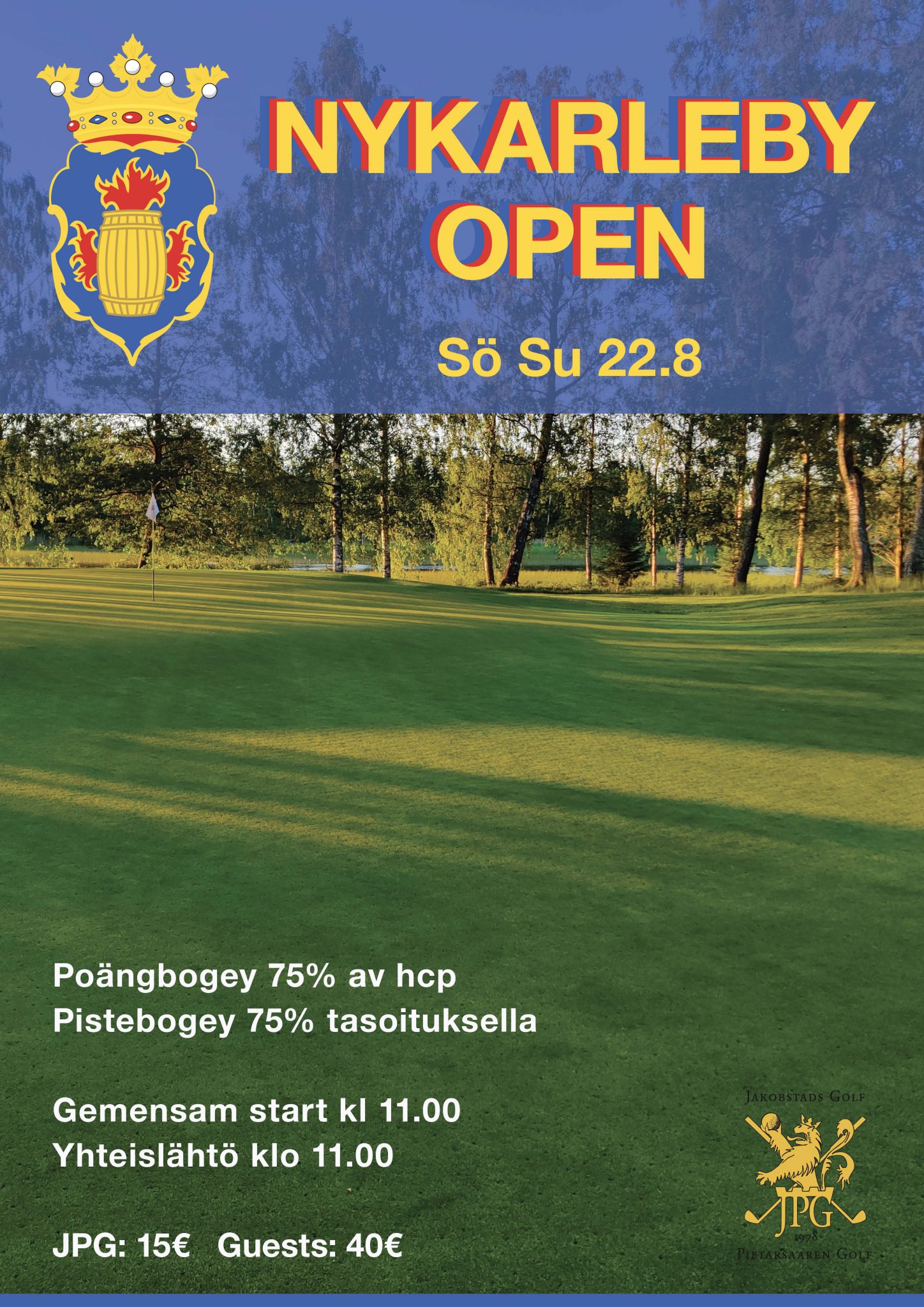 Du visar för närvarande Nykarleby Open