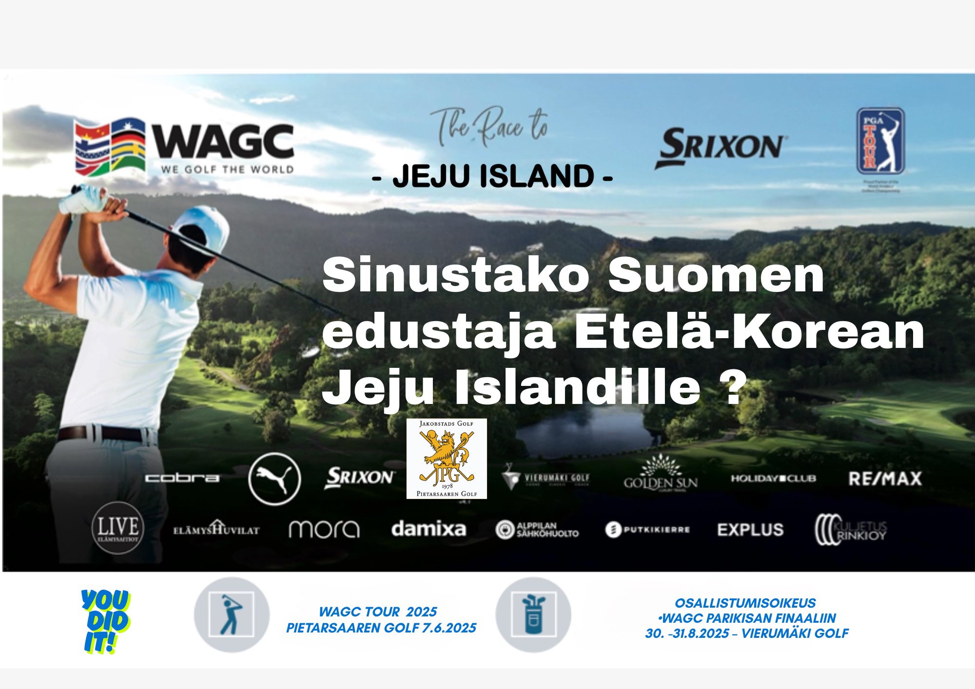 Du visar för närvarande WAGC – Par scramble