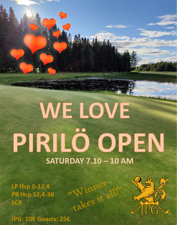 You are currently viewing We Love Pirilö Open (PERUTTU)
