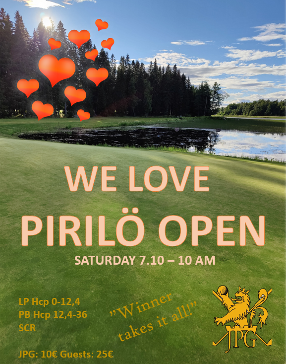 Du visar för närvarande We Love Pirilö Open (INHIBERAD)